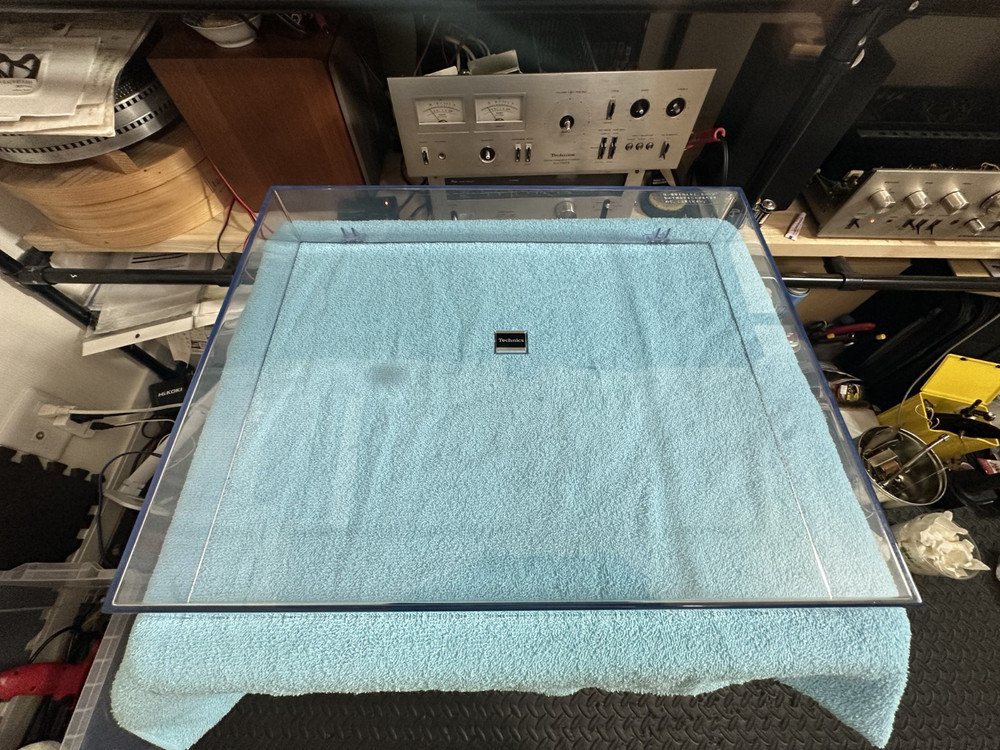 Technics SL-3300 Vintage Turntable parts Dust cover From Japan