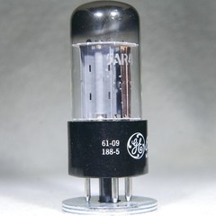NOS/NIB GE GZ34/5AR4 O-Getter Rectifier Vacuum Tube Made in USA 1961