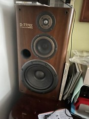 ONKYO D77-FRX SPEAKERS VERY RARE UNIQUE MADE PURE JAPAN IN PERFECT SHAPE
