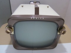 Vintage (1958-?) Zenith A1512J Television 14″ Bug-Eye TV ***Pls Read