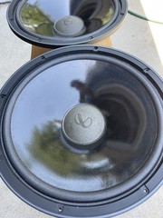 Pair Infinity 902-2687 15”Woofer Speakers New Surrounds 3.5 DCR SM 150 152 155