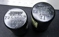 PAIR Jefferson Microphone/MC stepup audio input transformer NOS LAST BOXED PAIR!