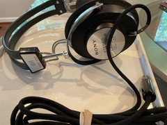 Vintage Sony DR-5A Stereo Headphones Over Ear Headset Adjustable Made in Japan