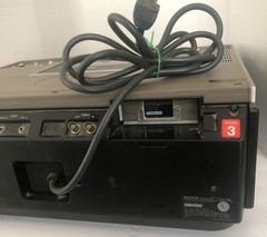 RARE Vintage Sony BetamaxVideo CassetteRecorder SLO 260 As Is