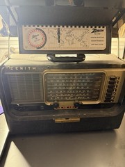 Zenith Trans-Oceanic A600 Tube Radio Shortwave Portable World Band Tested
