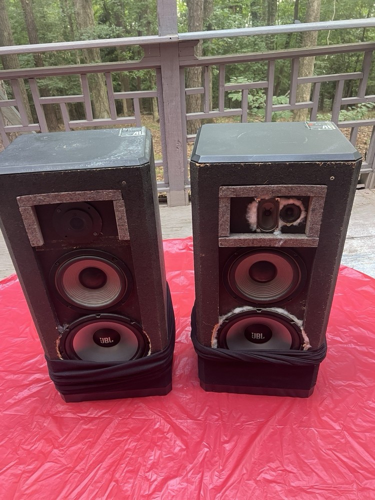 1 Pair Vintage Teledyne Acoustic Research AR94R-017788-017605 Rebuilt Speakers