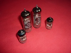 6P1P + 6J1P NEW Matched & Balanced Tubes set for upgrade China 6P1 + 6J1 Amps