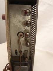 Knight KG-250 Integrated Stereo Tube Amplifier Tested Working 12AX7 6BM8 Nice