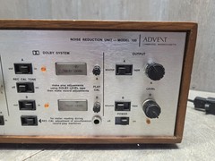 ADVENT Model 100 Dolby Noise Reduction Unit VINTAGE w/ Wood Cabinet