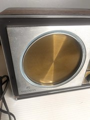 1960’s SYLVANIA RM-300R AM/FM radio w/wood & metal case -Works & sounds good!