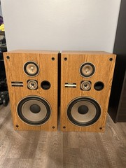 Pioneer CS-G203 Vintage 3-Way Floorstanding Stereo Speakers – Pair – Tested