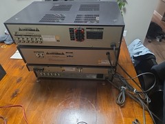 Super Vintage Sony Rack System Seq 9/TA-AX360/ TC-FX310/ ST-JX310 One Of A Kind