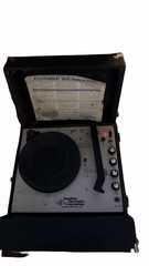 Vintage Hamilton Electronics Model 935 Portable Record Player Turntable Untested