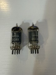 ECC83 Matched Pair Siemens LongPlate