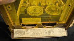 1956 Sylvania Thunderbird Transistor Radio Model 3102 working cond unknown as-is