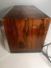 1960’s SYLVANIA RM-300R AM/FM radio w/wood & metal case -Works & sounds good!