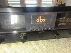 DBX BX-3 MkII Power Amplifier Made In Japan