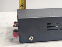 Vintage Electronic Power Supply / Test Unit Dual Binding Post Bench Box UNKNOWN