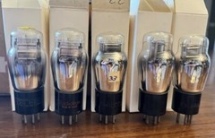 1- TYPE 33 NOS ST BOTTLE GLOBE Power AUDIO TUBE RCA Sylvania USA BRAND