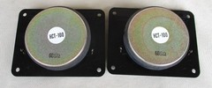 Fostex HCT-100 Honeycomb TechniCoustics Tweeter Speakers New Tested Pair