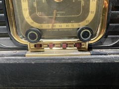 Vintage 1947 Zenith Transoceanic Clipper Radio Model 8G005 For Parts or Repair