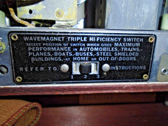 Vintage Zenith WaveMagnet Long Distance Radio MODEL 6G601M Tested 1942 J-15