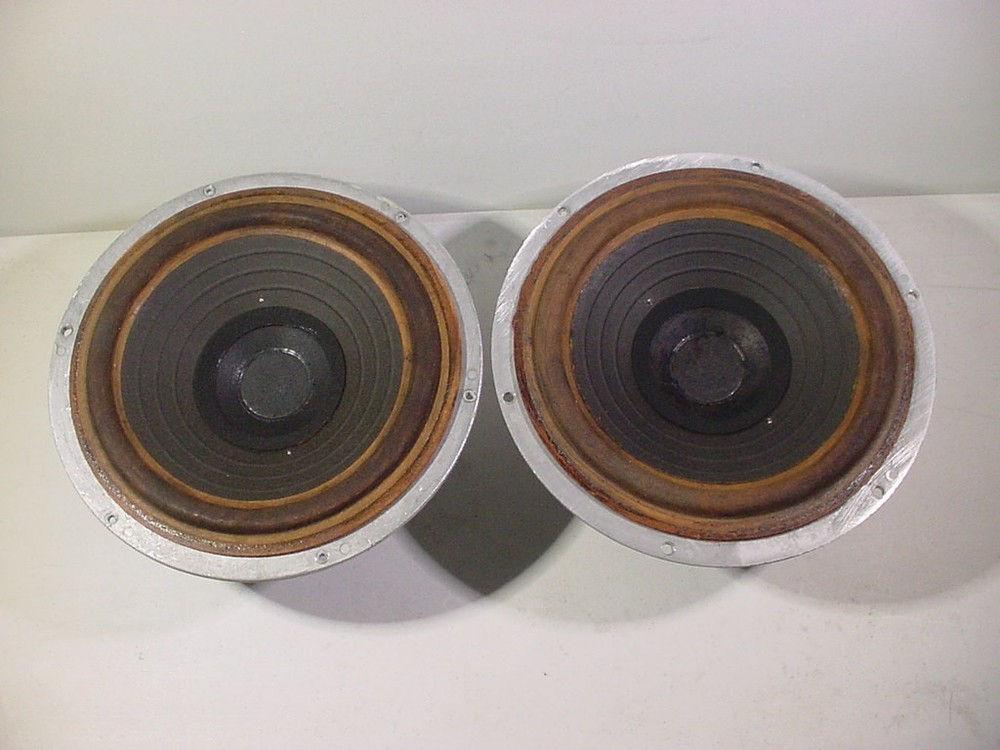 Acoustic Research AR-2 SPEAKER WOOFER DRIVER PAIR (good original OEM part)