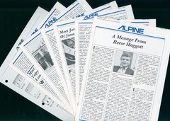 1980 Alpine Car Audio Dealer Brochure Stereo Speaker Amp Accessory Systems Lot
