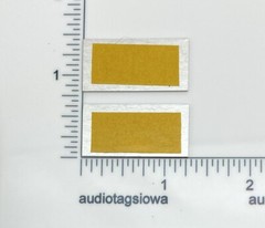 Sansui Speaker Badge Logo Emblem Custom Made Aluminum PAIR