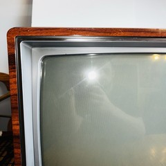 Vintage 1989 Zenith 19” Space Command TV Wood grain Works SF1911W2 – Works