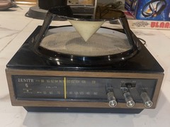 Zenith Model A424W – Mid Century – Circle Of Sound – AM FM Radio 1975 Tested