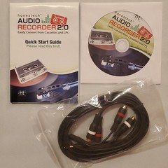 Honestech Audio Recorder 2.0 convert cassettes and LPs to mp3s Windows Vista