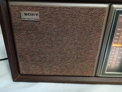Vintage Sony ICF-9550W AM/FM Radio High Fidelity Sound Wood Case 1970’s Tested