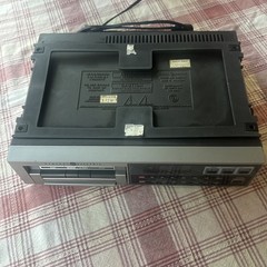 GE 7-4265A Cassette/Tape AM/FM Radio Under Cabinet Clock WORKS