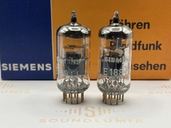 Siemens E188CC 7308 Silver Shields Matched Pair – Munich 1969 Same Code – NOS+
