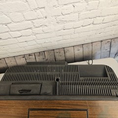 Vintage 1983 Zenith Space Command Chromatic CRT TV SZ1385W Woodgrain Retro Gamin