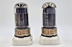 6080 RCA 3 Mica Balance Match 2 Tubes New (New Old Stock) Test NEW1Year Warranty