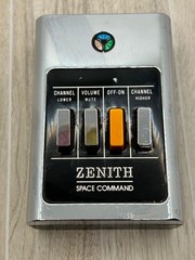 Zenith Space Command Vintage TV Remote 4 Push Button “Clicker”