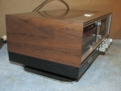 Vintage ZENITH H472W Space Age Digital AM/FM Alarm Clock Radio J987 MID CENTURY