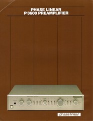 Phase Linear P3600 Preamplifier brochure – Original