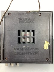 Vintage Zenith Circle Of Sound A424W Solid State Radio – Working! *Top Missing*