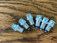 Sansui Dial Light Kit 800 2000 2000A 2000X 3000 3000A 6 LED Screw Lamp Bulbs