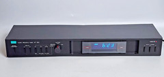 Sansui AT-202 Audio Program Timer Stereo Component Black Tested Working