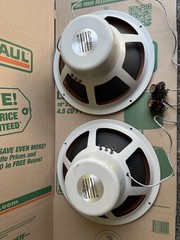 vintage ELECTRO-VOICE EV 15TRXB 15″ Coaxial Full Range Speakers pair read !!!