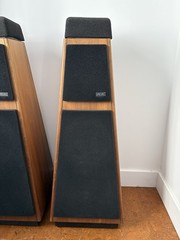 Epicure 3.0 Pyramid Speakers -3 Way – 10″ & 6″ Woofers Mid Century Modern Mcm