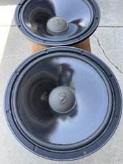 Pair Infinity 902-2687 15”Woofer Speakers New Surrounds 3.5 DCR SM 150 152 155