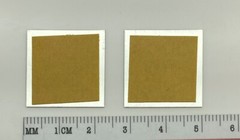 AR Acoustic Research Speaker Badge Logo Emblem Turntable PAIR 22mm Square