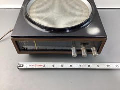 Vintage Zenith Circle Of Sound A424W Solid State Radio – Working! *Top Missing*