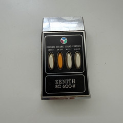 Chrome 1960’s Zenith SC 600-X Space Command Remote Control
