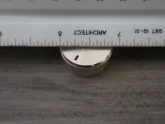 Two Piece Split Knob Assembly Knurled Edging Unknown Model